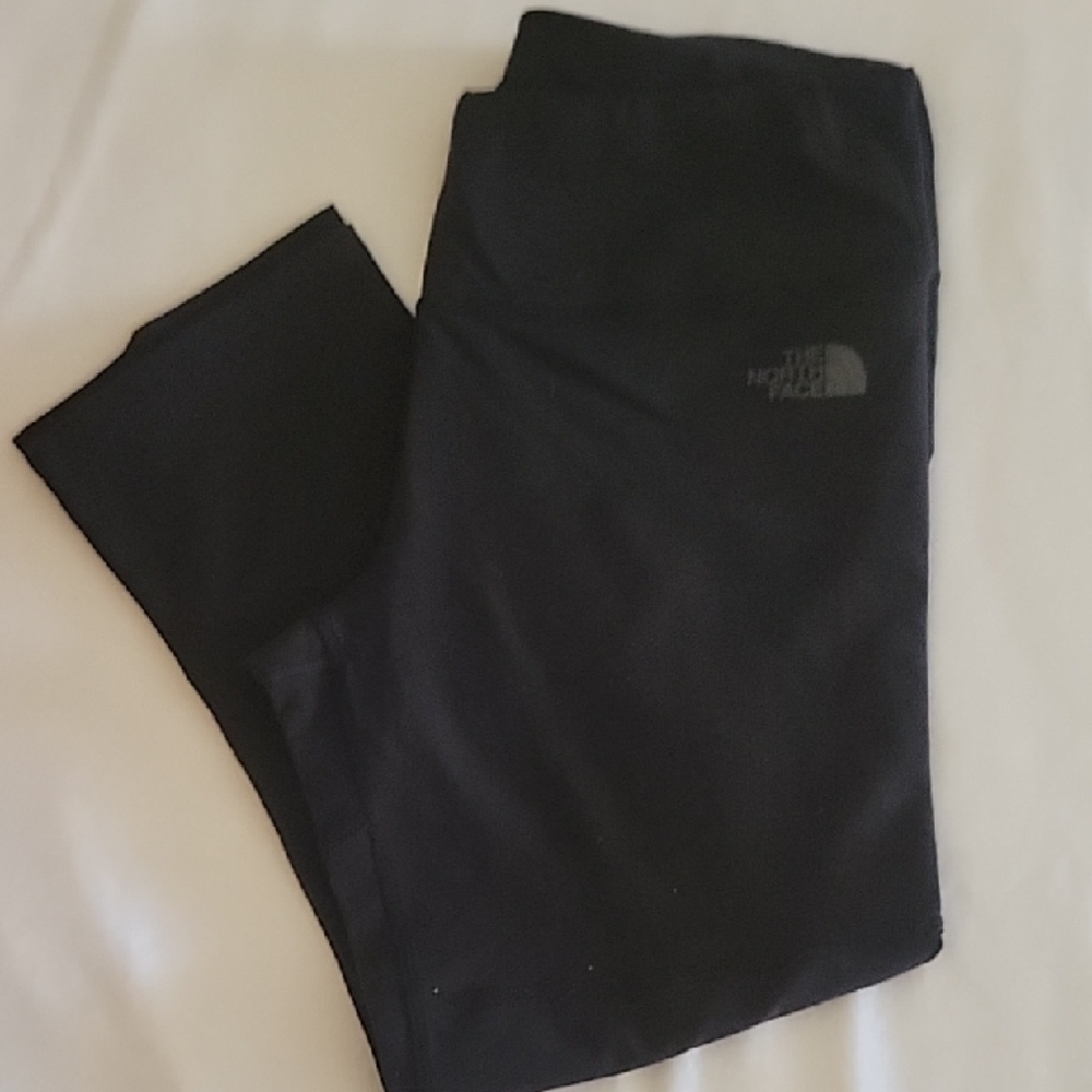 Womens The North Face Flashdry 1/4 Length Yoga Leggings Pants, medium
